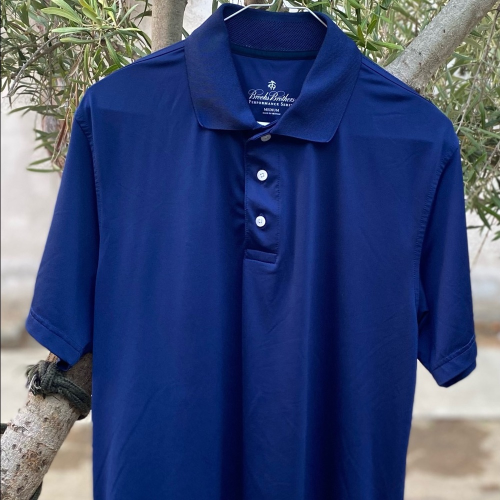NW Brooks Brothers Performance Series Polo Sz M